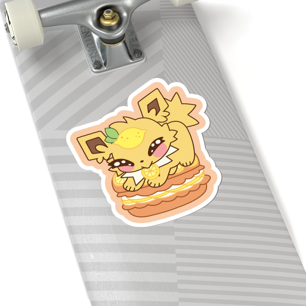 Honeylemolt Macaron Sticker — Cute Anime Kiss-Cut Decal