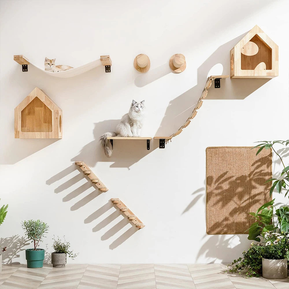Cat Wall Shelves – The Ultimate Vertical Playground for Your Furry Baby!