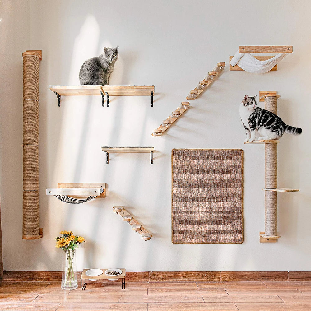 Cat Wall Shelves – The Ultimate Vertical Playground for Your Furry Baby!