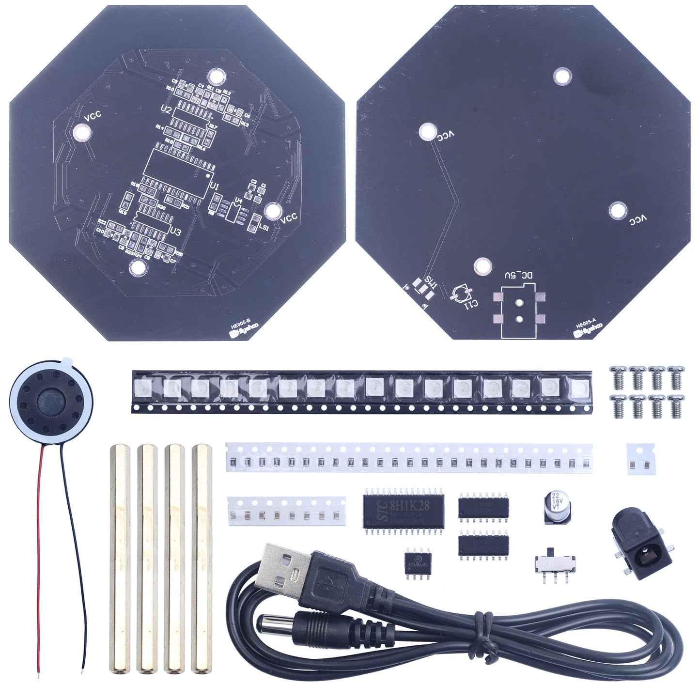 Hands-On Electronic Drum Soldering Kit – Touch Sensing Music Project for DIY & STEM Enthusiasts