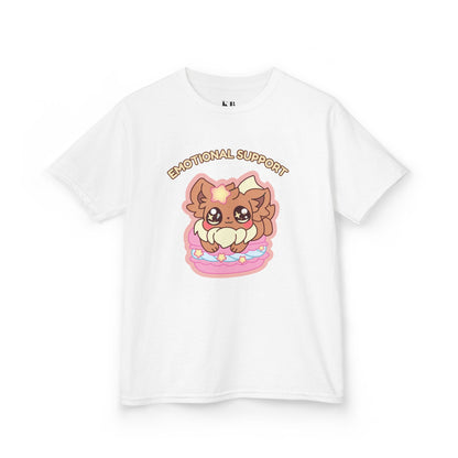 Kids Tee — Cute "Emotional Support"  Sugavee Graphic