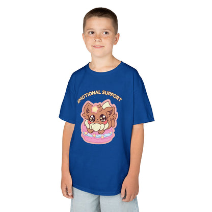Kids Tee — Cute "Emotional Support"  Sugavee Graphic