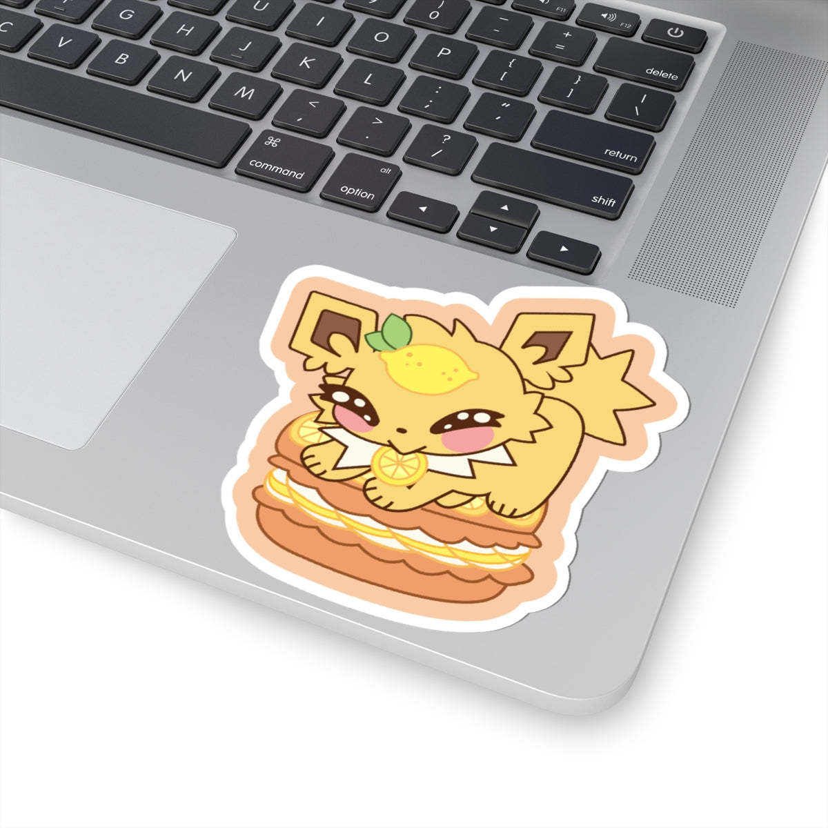 Honeylemolt Macaron Sticker — Cute Anime Kiss-Cut Decal