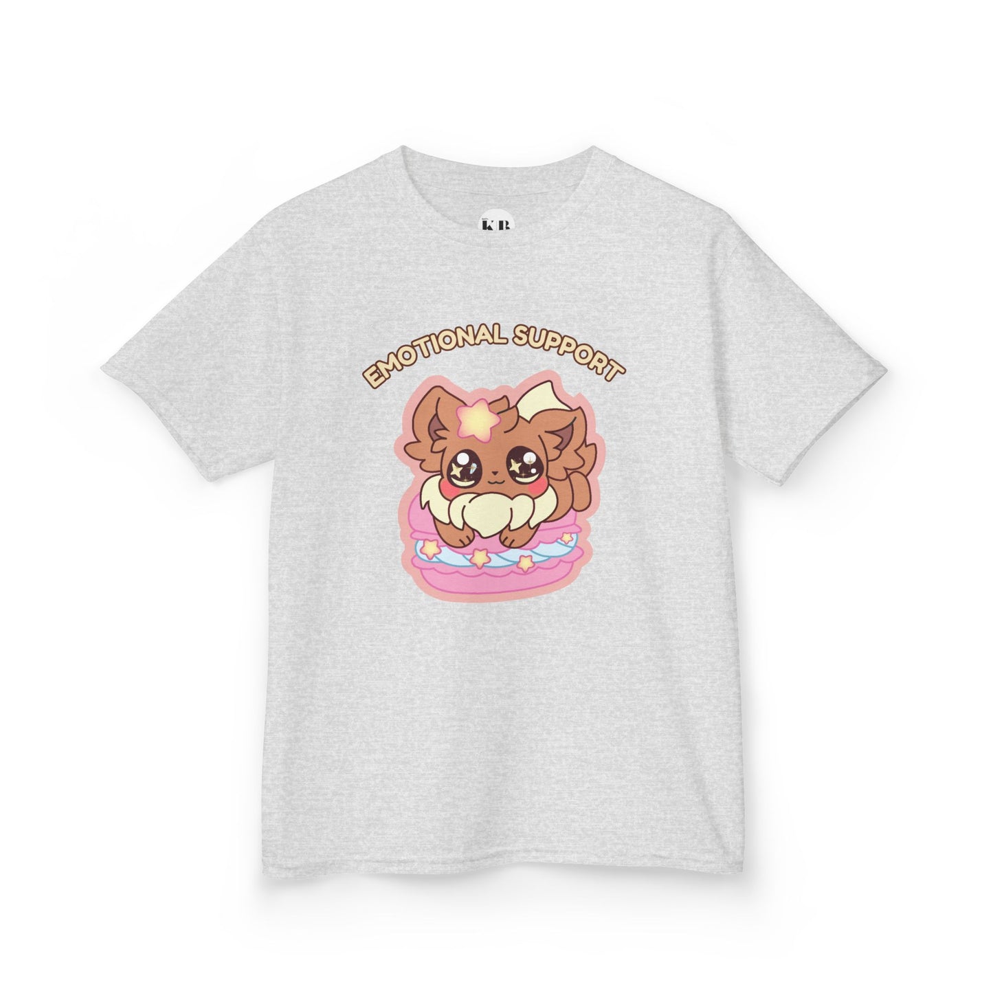 Kids Tee — Cute "Emotional Support"  Sugavee Graphic