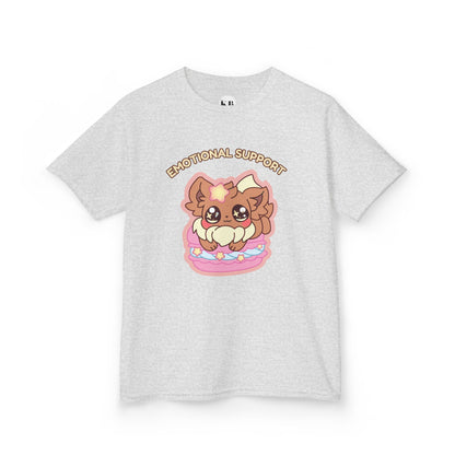Kids Tee — Cute "Emotional Support"  Sugavee Graphic