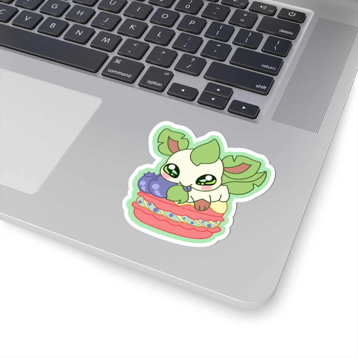 Leafberrycrisp Macaron Sticker —  Cute Anime Kiss-Cut Decal