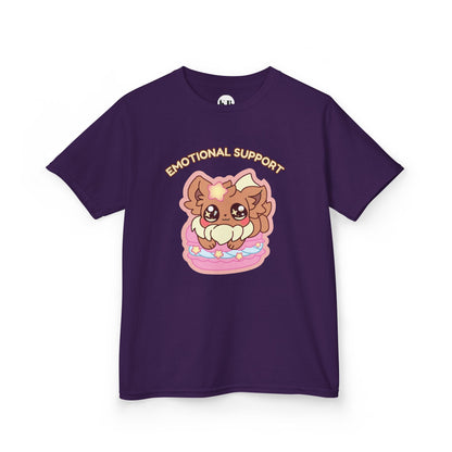 Kids Tee — Cute "Emotional Support"  Sugavee Graphic