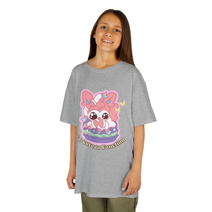 Kids Tee — Cute "Too Cute to Function" Sylvepuff