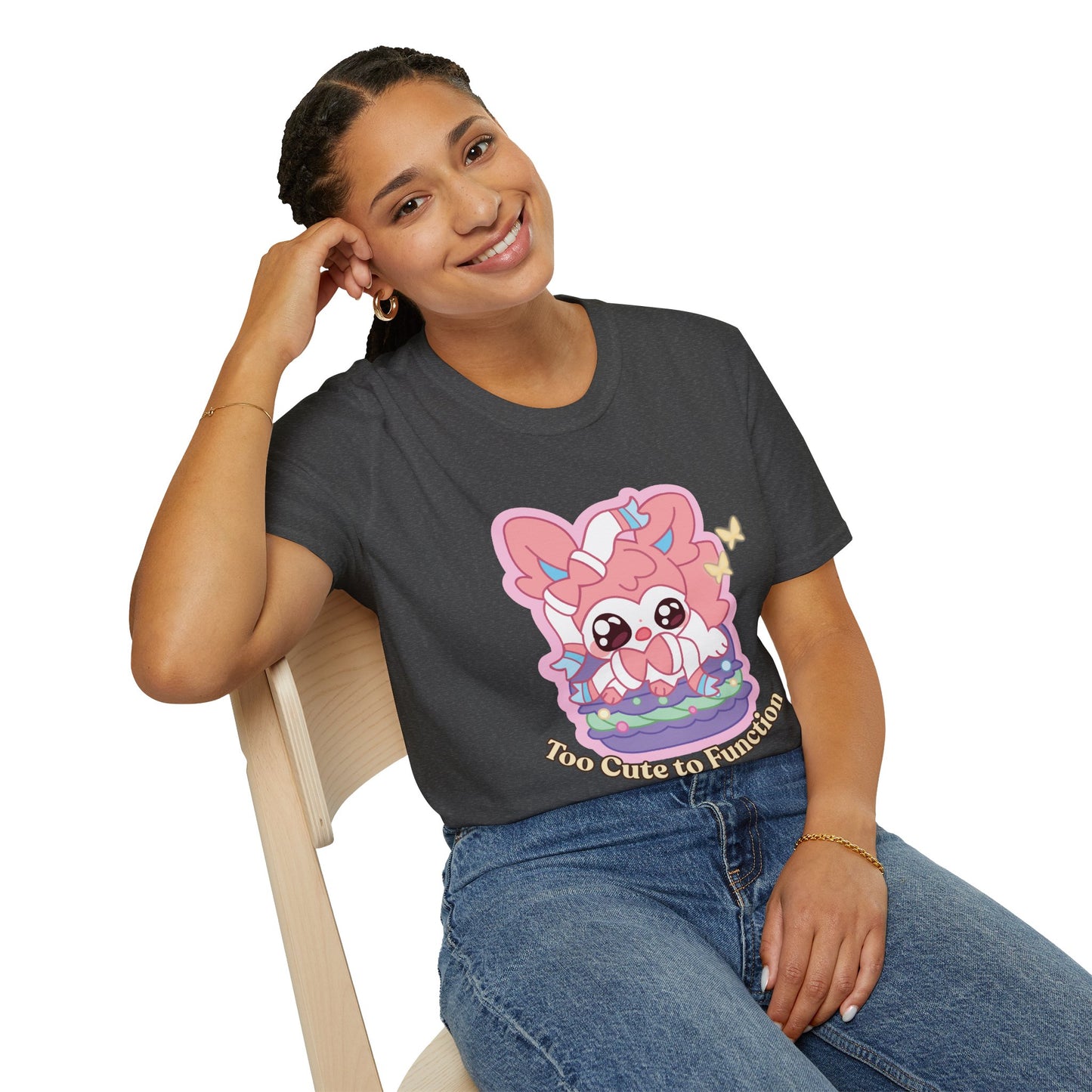 Too Cute to Function Sylvepuff  — Graphic Tee