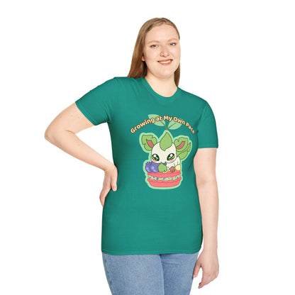 Growing At My Own Pace Leafberry  — Graphic Tee