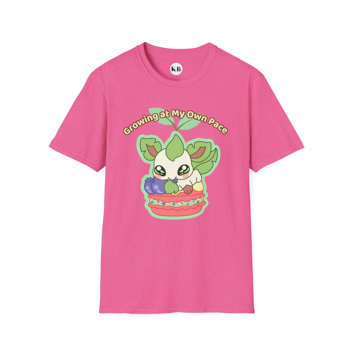 Growing At My Own Pace Leafberry  — Graphic Tee