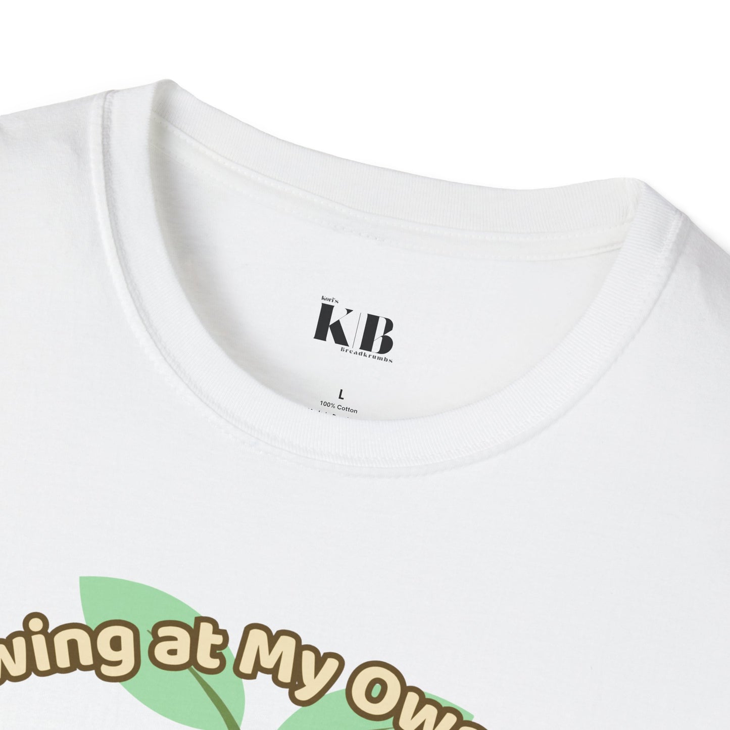 Growing At My Own Pace Leafberry  — Graphic Tee