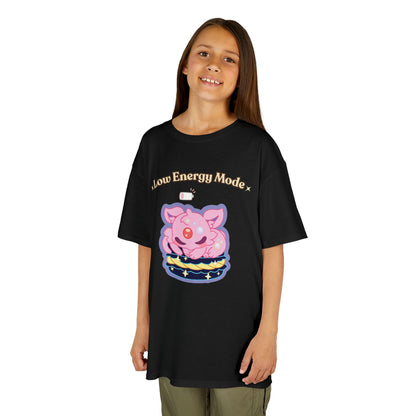 Kids Tee — Cute "Low Energy Mode" Dreamyeon Graphic