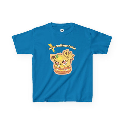 Kids Tee — Cute Honeylemolt "High Voltage Cutie" Graphic