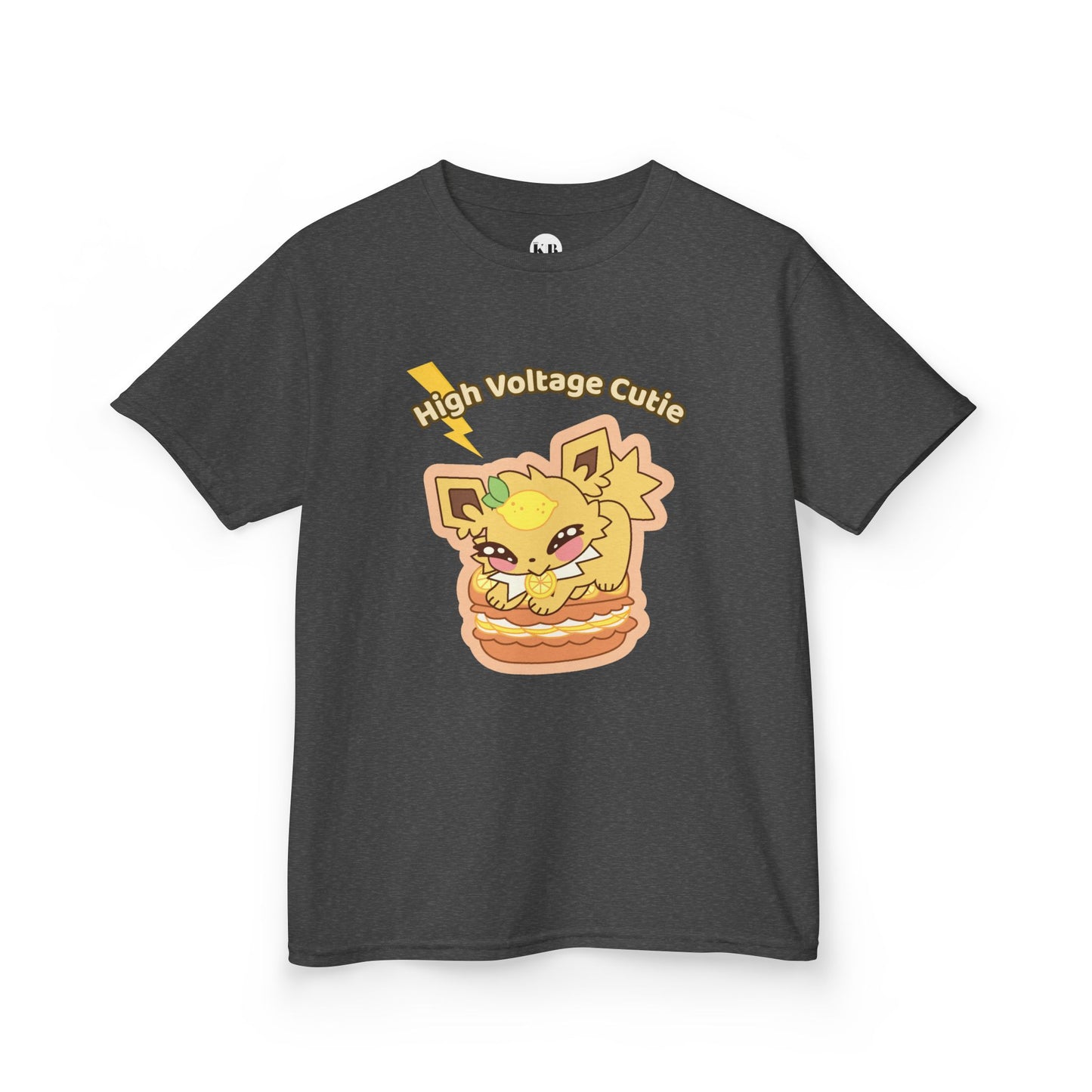 Kids Tee — Cute Honeylemolt "High Voltage Cutie" Graphic