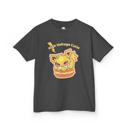 Kids Tee — Cute Honeylemolt "High Voltage Cutie" Graphic