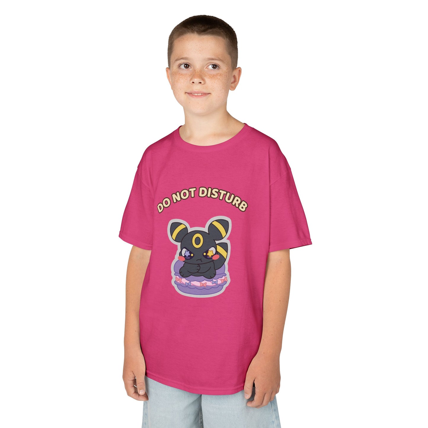 Kids Tee — Cute 'Do Not Disturb' Ubereon Graphic