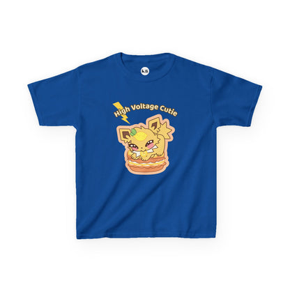 Kids Tee — Cute Honeylemolt "High Voltage Cutie" Graphic