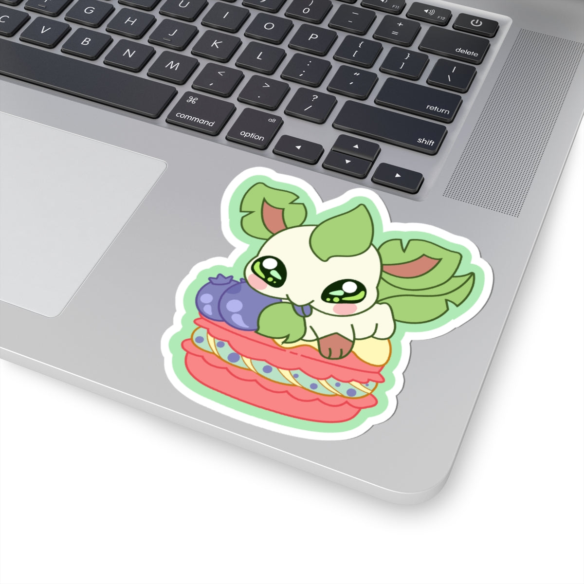 Leafberrycrisp Macaron Sticker —  Cute Anime Kiss-Cut Decal