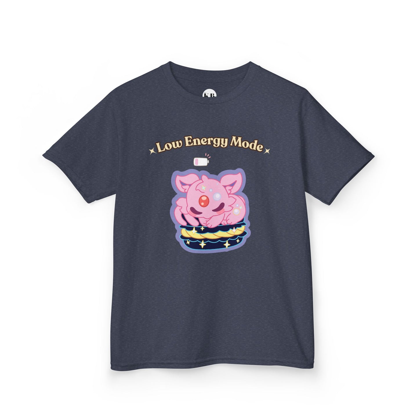 Kids Tee — Cute "Low Energy Mode" Dreamyeon Graphic