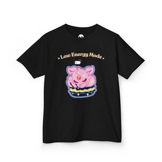 Kids Tee — Cute "Low Energy Mode" Dreamyeon Graphic