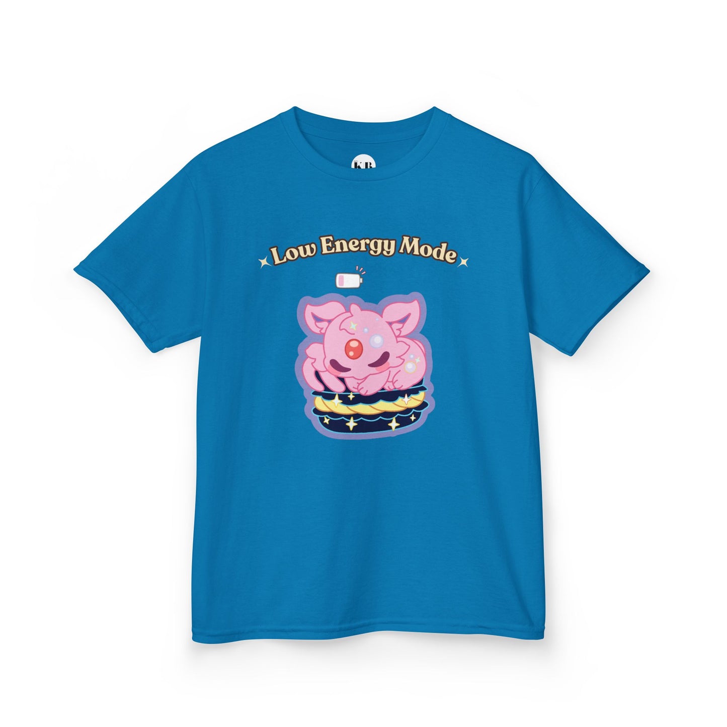 Kids Tee — Cute "Low Energy Mode" Dreamyeon Graphic