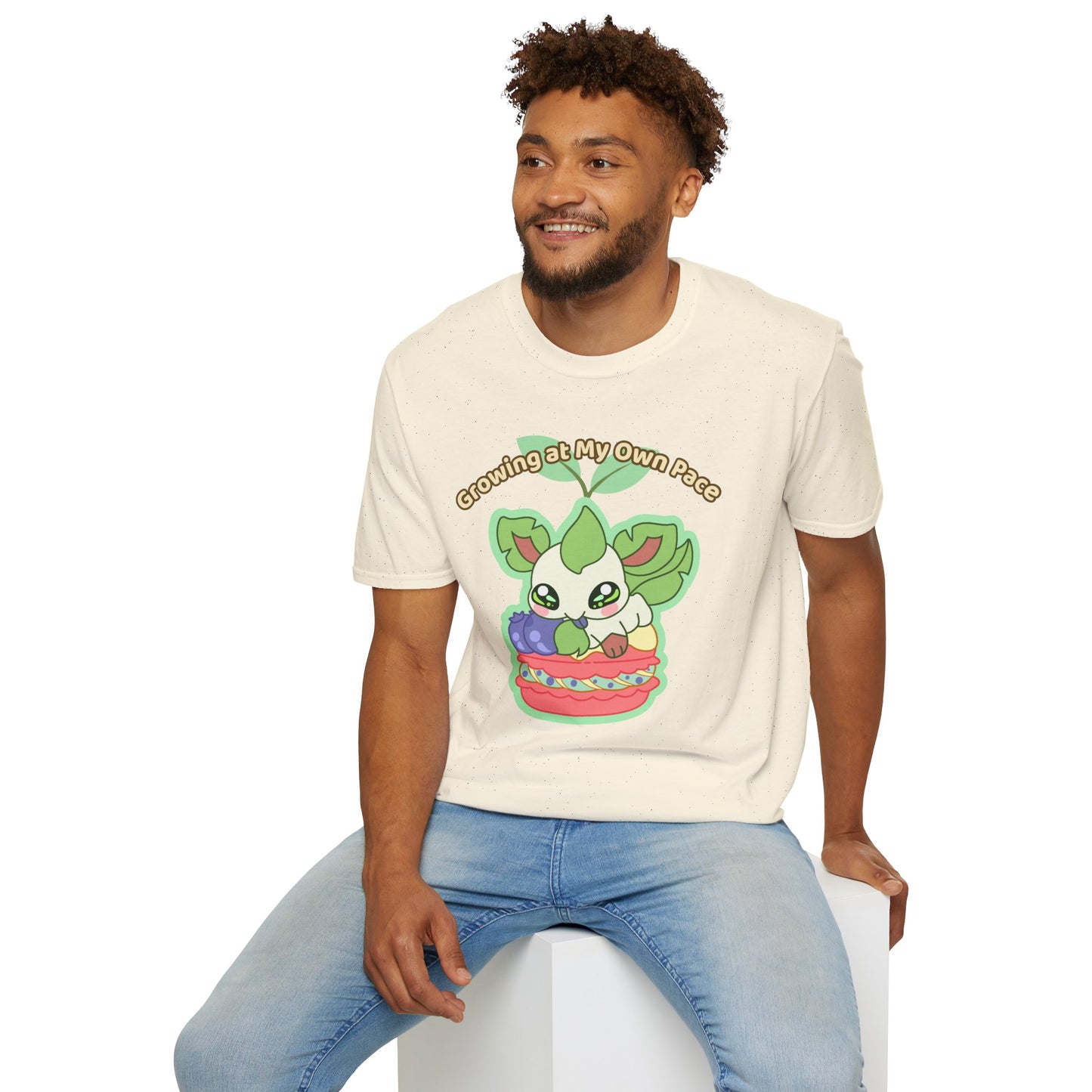 Growing At My Own Pace Leafberry  — Graphic Tee
