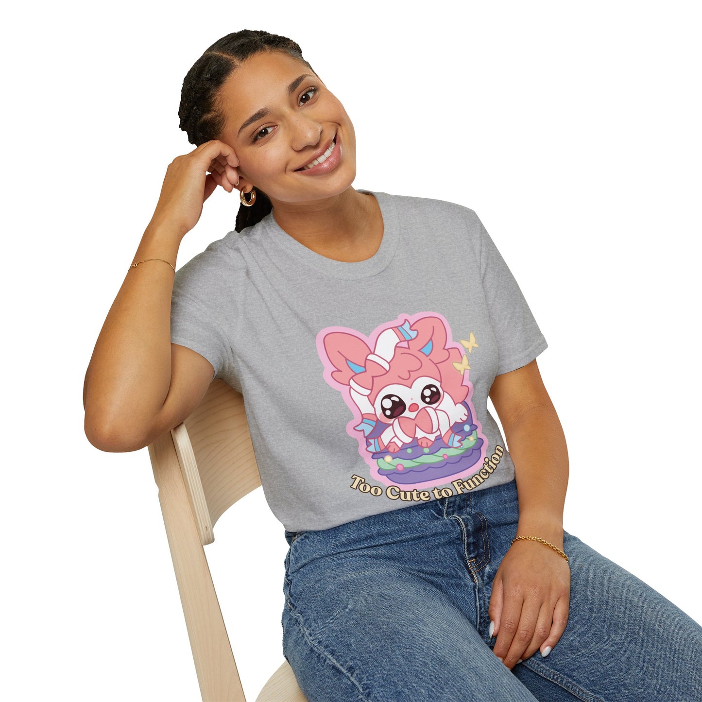 Too Cute to Function Sylvepuff  — Graphic Tee