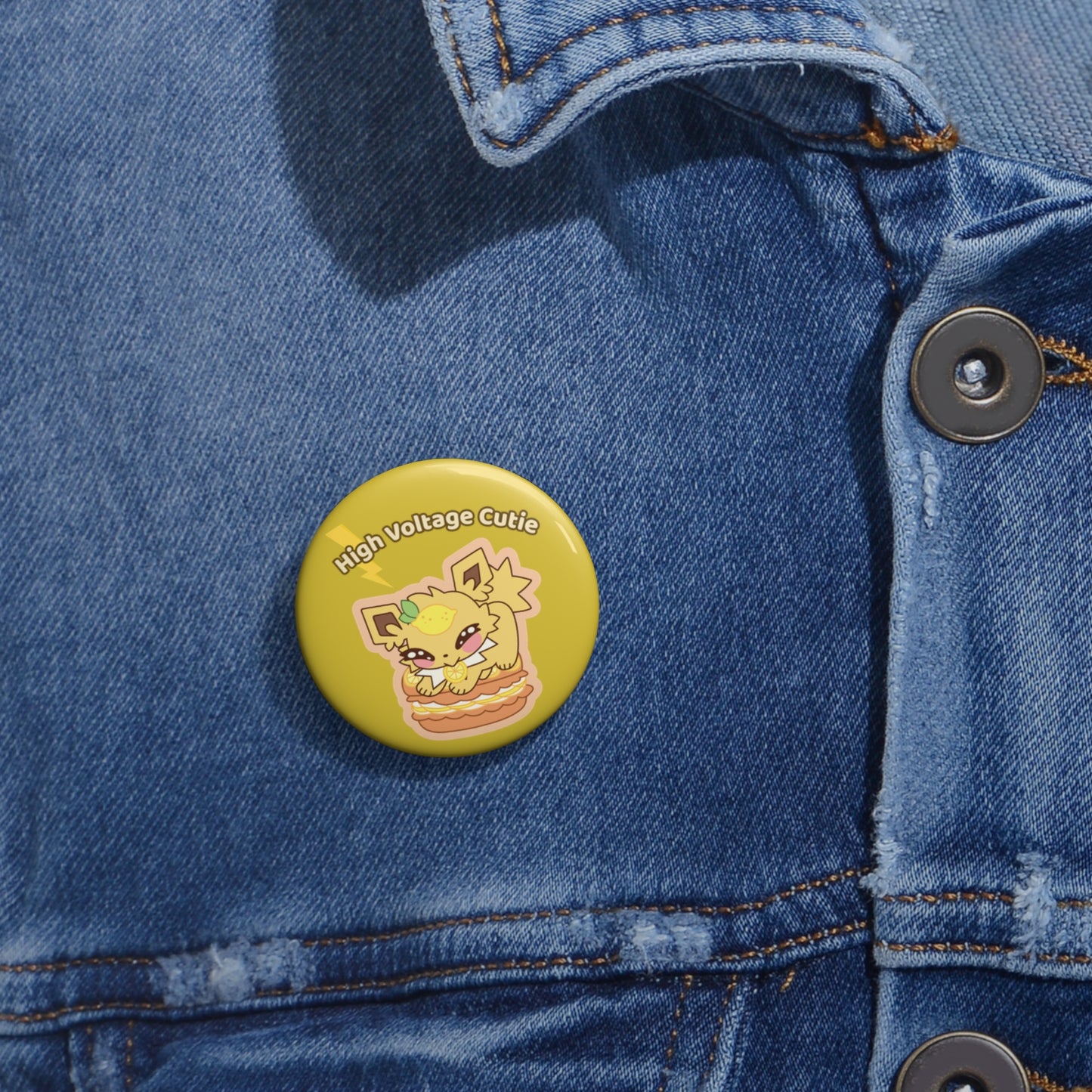 High Voltage Cutie Honeylemolt Pin Button