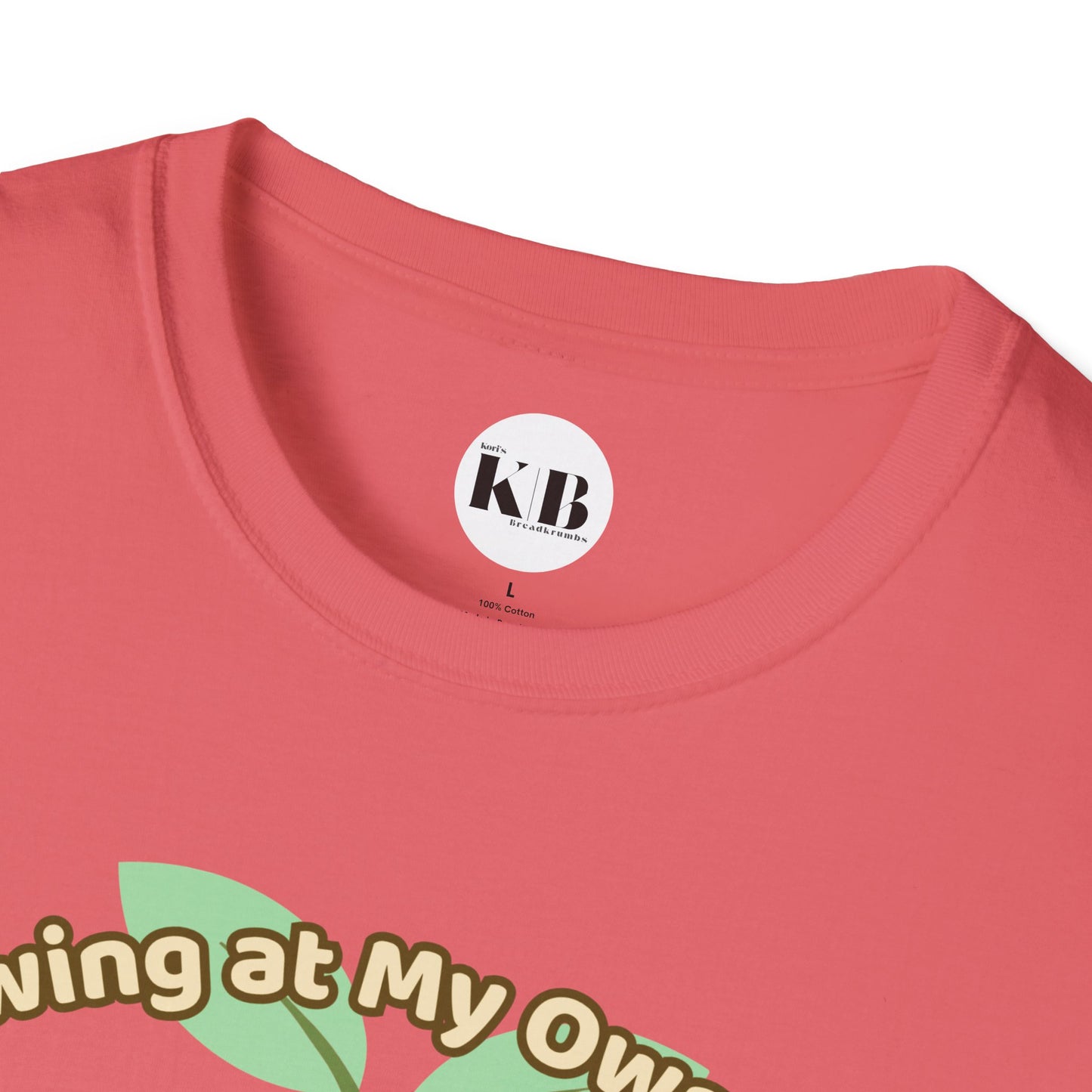 Growing At My Own Pace Leafberry  — Graphic Tee