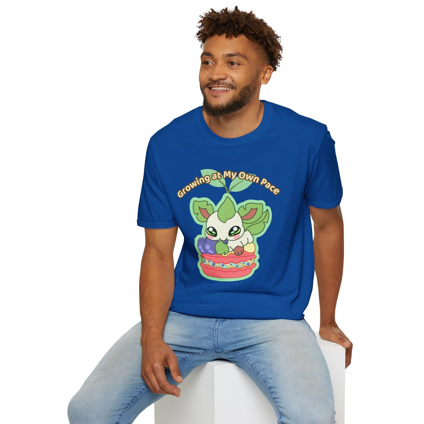 Growing At My Own Pace Leafberry  — Graphic Tee