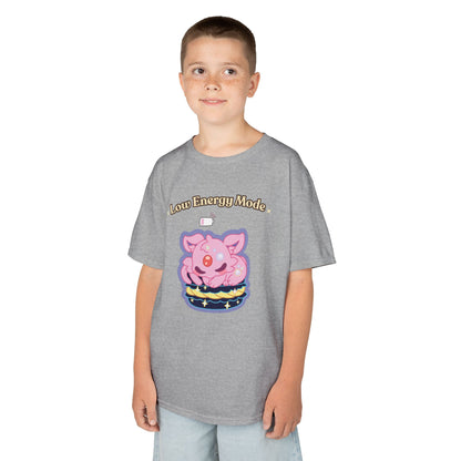Kids Tee — Cute "Low Energy Mode" Dreamyeon Graphic