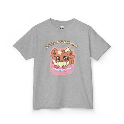 Kids Tee — Cute "Emotional Support"  Sugavee Graphic