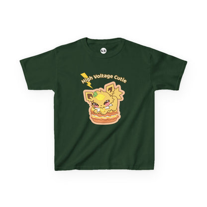 Kids Tee — Cute Honeylemolt "High Voltage Cutie" Graphic