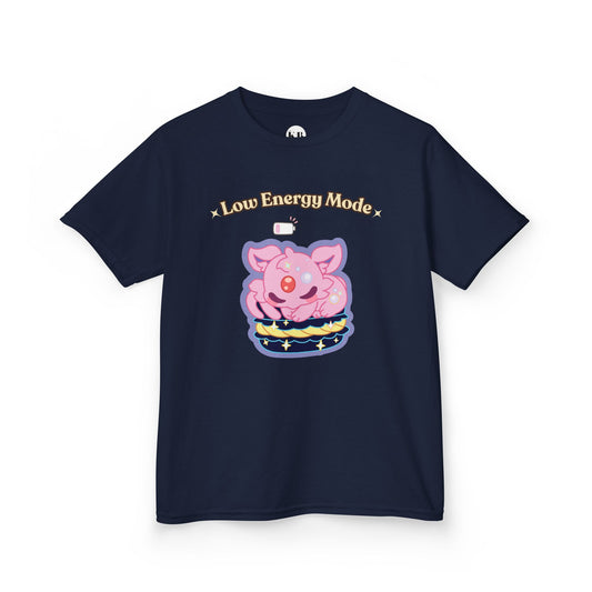 Kids Tee — Cute "Low Energy Mode" Dreamyeon Graphic