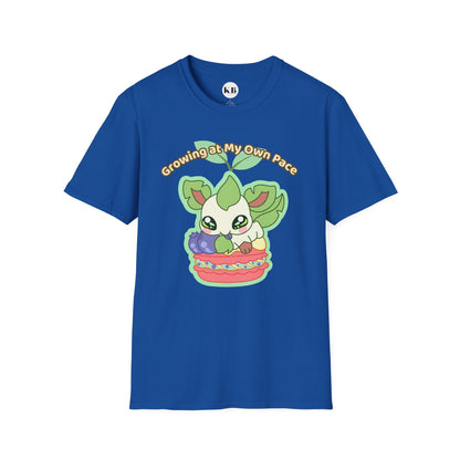 Growing At My Own Pace Leafberry  — Graphic Tee