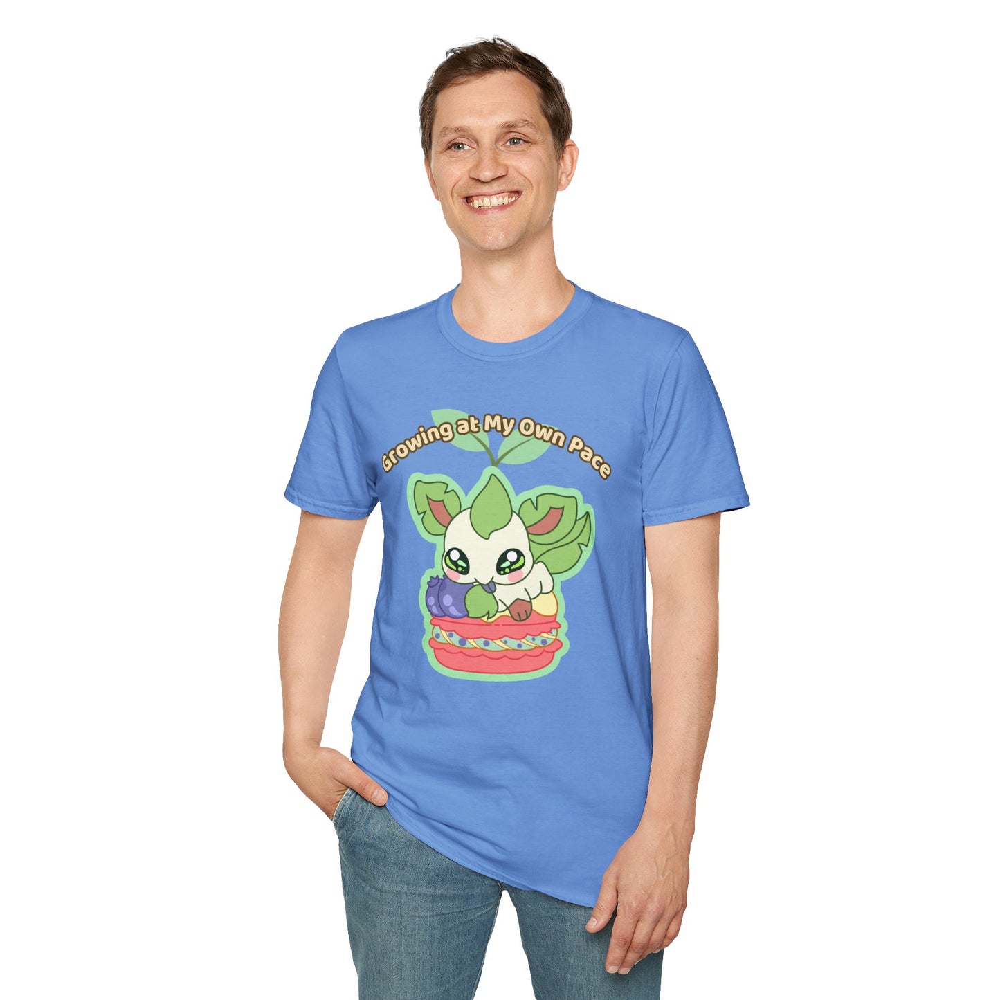 Growing At My Own Pace Leafberry  — Graphic Tee