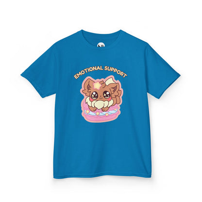 Kids Tee — Cute "Emotional Support"  Sugavee Graphic