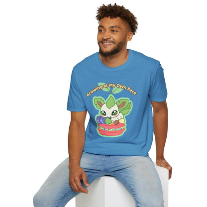 Growing At My Own Pace Leafberry  — Graphic Tee