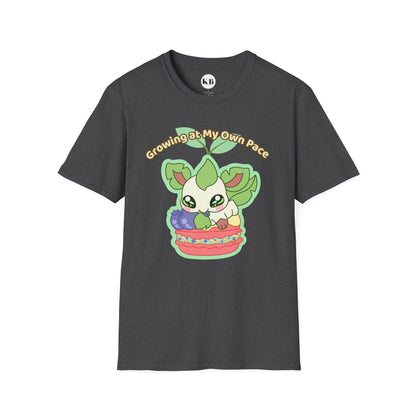 Growing At My Own Pace Leafberry  — Graphic Tee