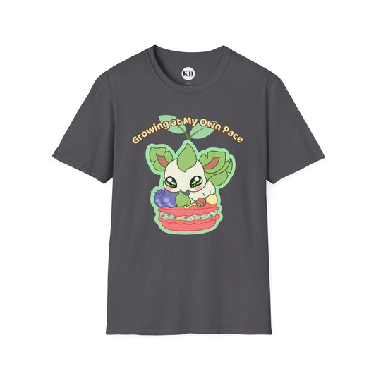 Growing At My Own Pace Leafberry  — Graphic Tee