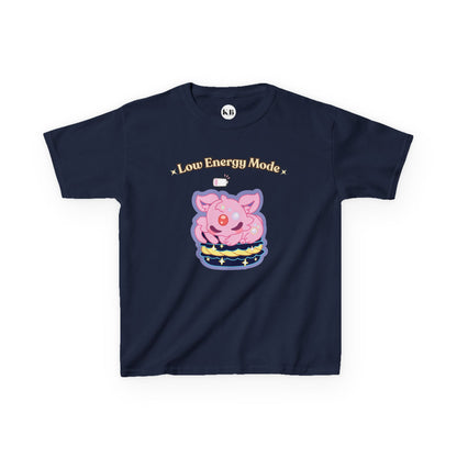 Kids Tee — Cute "Low Energy Mode" Dreamyeon Graphic