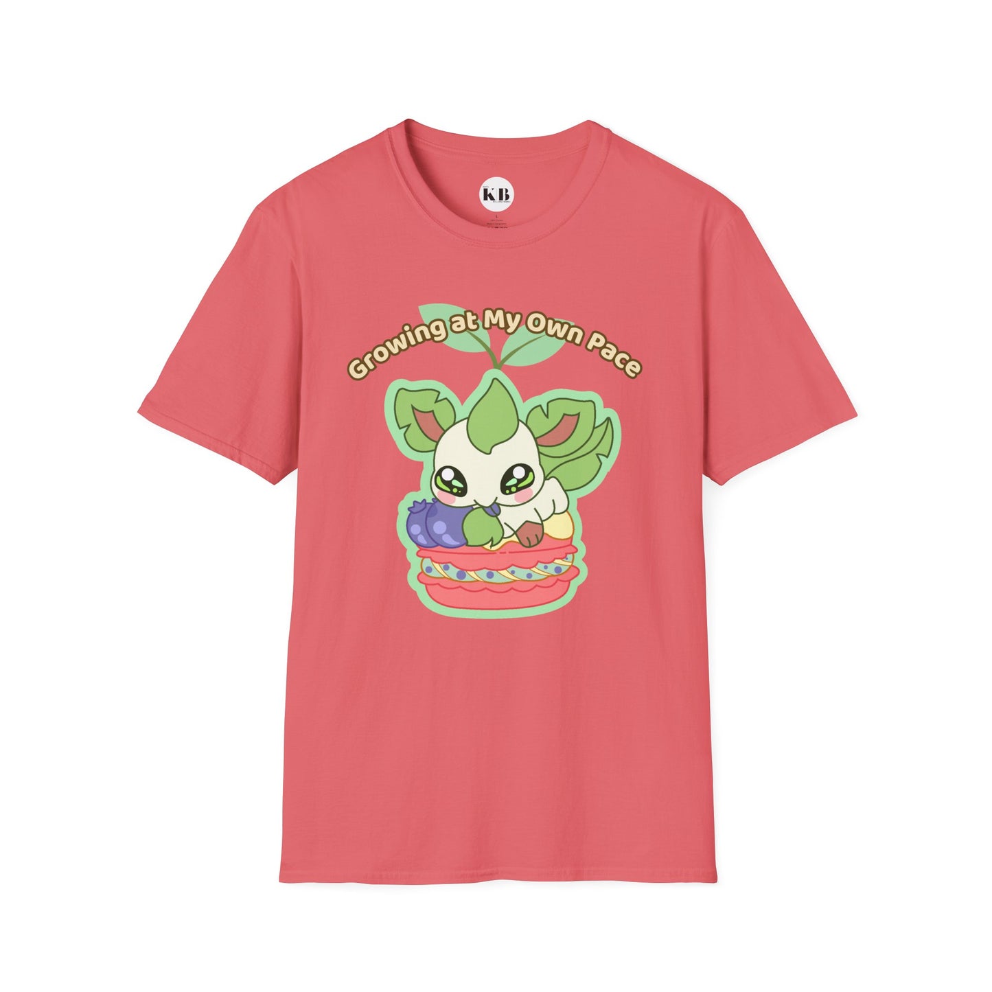Growing At My Own Pace Leafberry  — Graphic Tee