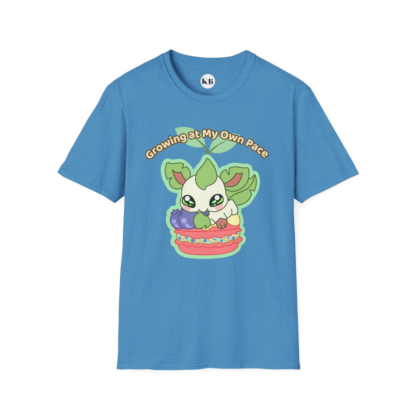 Growing At My Own Pace Leafberry  — Graphic Tee