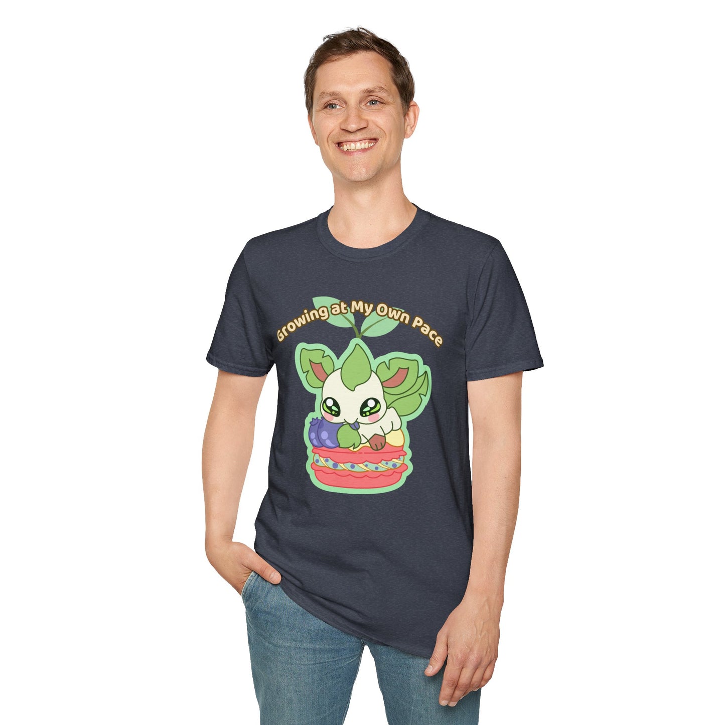 Growing At My Own Pace Leafberry  — Graphic Tee