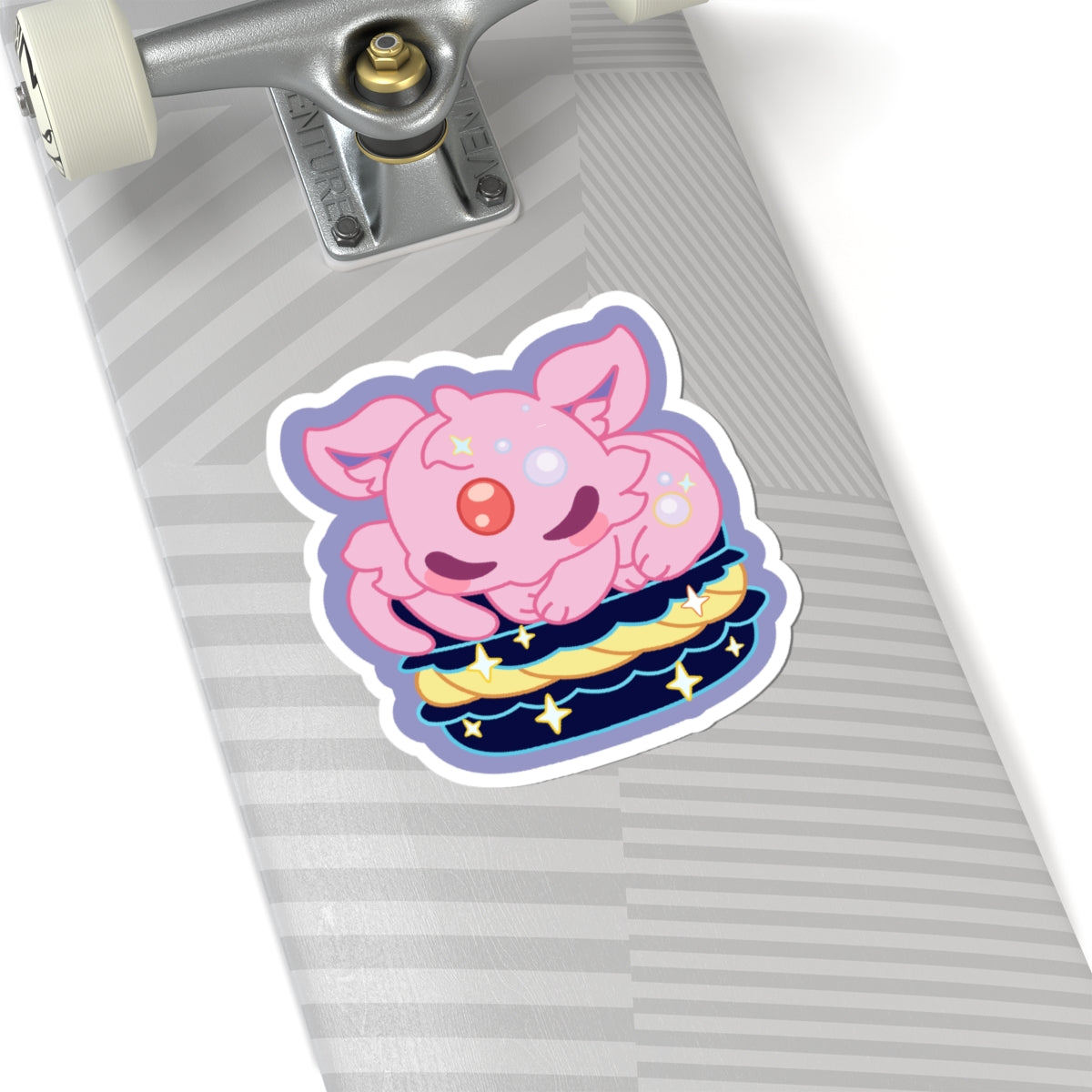 Dreamyeon Macaron Sticker — Cute Anime Kiss-Cut Decal