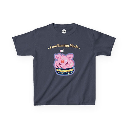 Kids Tee — Cute "Low Energy Mode" Dreamyeon Graphic