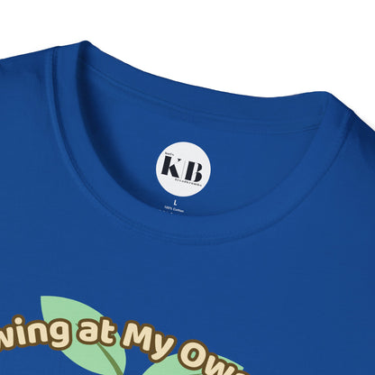Growing At My Own Pace Leafberry  — Graphic Tee