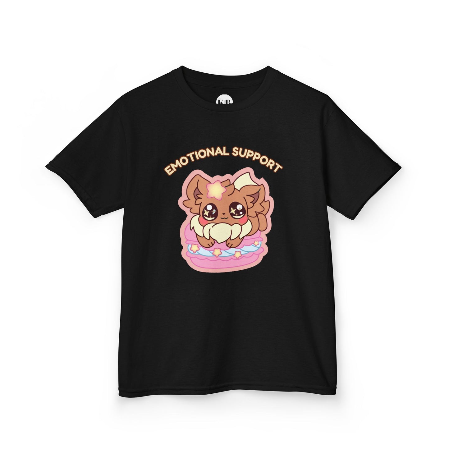 Kids Tee — Cute "Emotional Support"  Sugavee Graphic