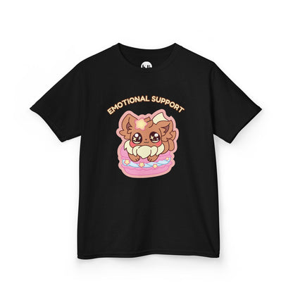 Kids Tee — Cute "Emotional Support"  Sugavee Graphic